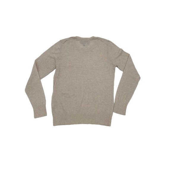 Banana Republic Lightweight Sweater Medium Cotton blend Crewneck cream Knit - Picture 2 of 8